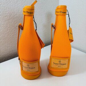 Share NEW Veuve Clicquot Ice Jacket Insulated Champagne Bottle Chiller Case -Set